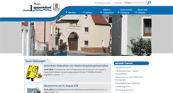 Desktop Screenshot of lappersdorf.de
